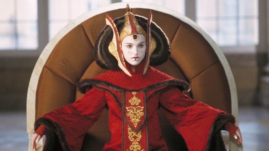 Padmé in The Phantom Menace, as she regally owns some bitchass senators.